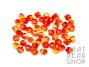 Swarovski 4mm Faceted Bicone 5301 - Fire Opal